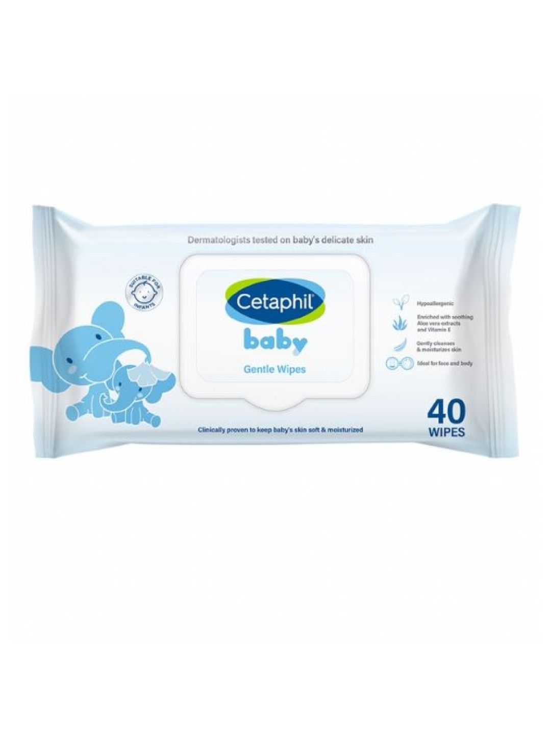 Cetaphil Baby Gentle Wipes (40 sheets) edamama